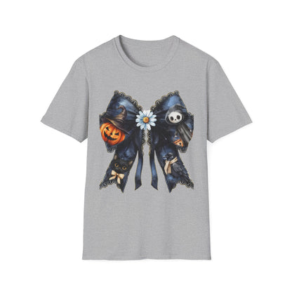 Ghostly Pumpkin Patch T-Shirt | Fall Fashion, Halloween Apparel, Unisex Tee, Cute Ghost Design, Cozy Outfit
