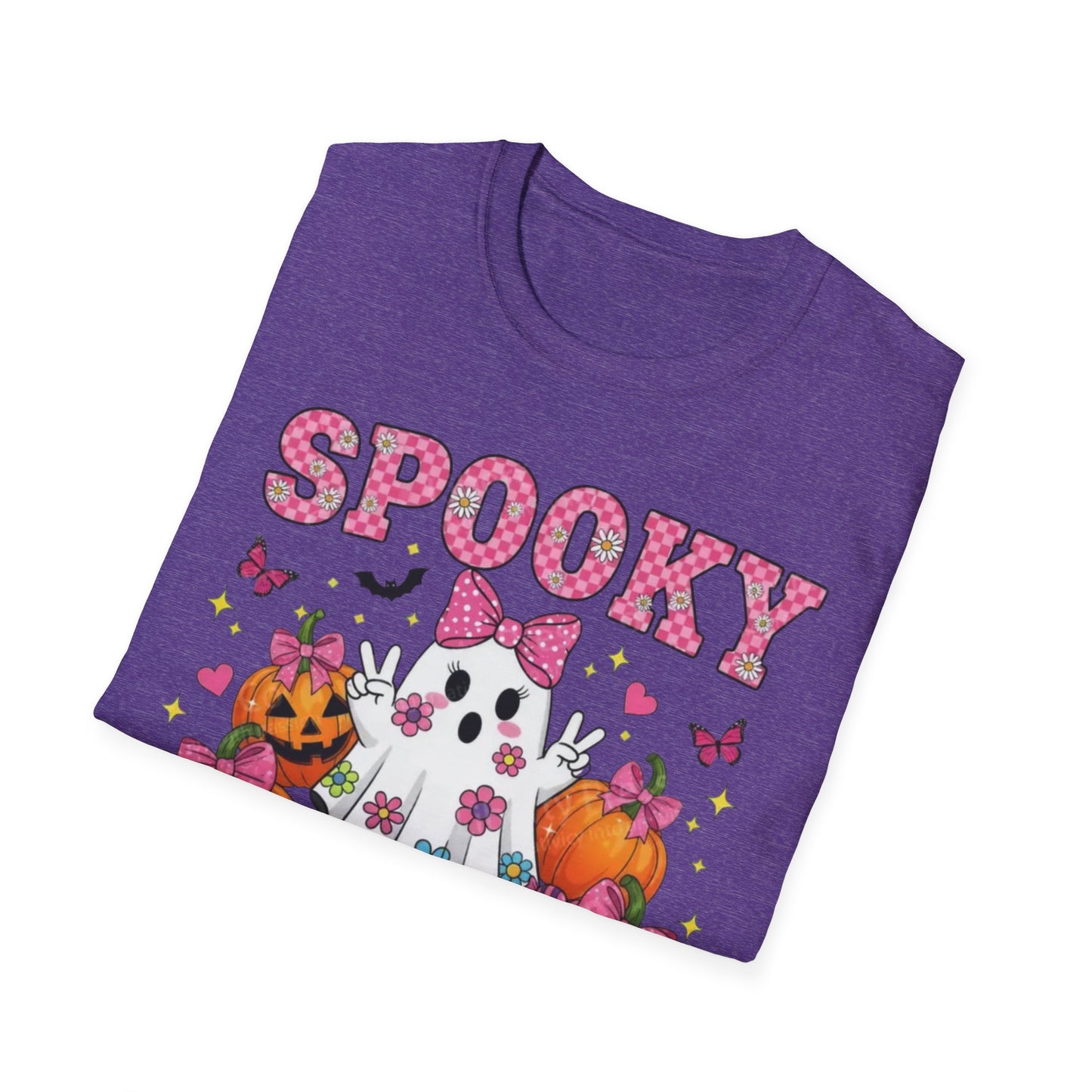 Spooky Vibes Unisex T-Shirt, Halloween Tee, Fun Costume Shirt, Ghost Design Shirt, Fall Fashion, Ghouls Love