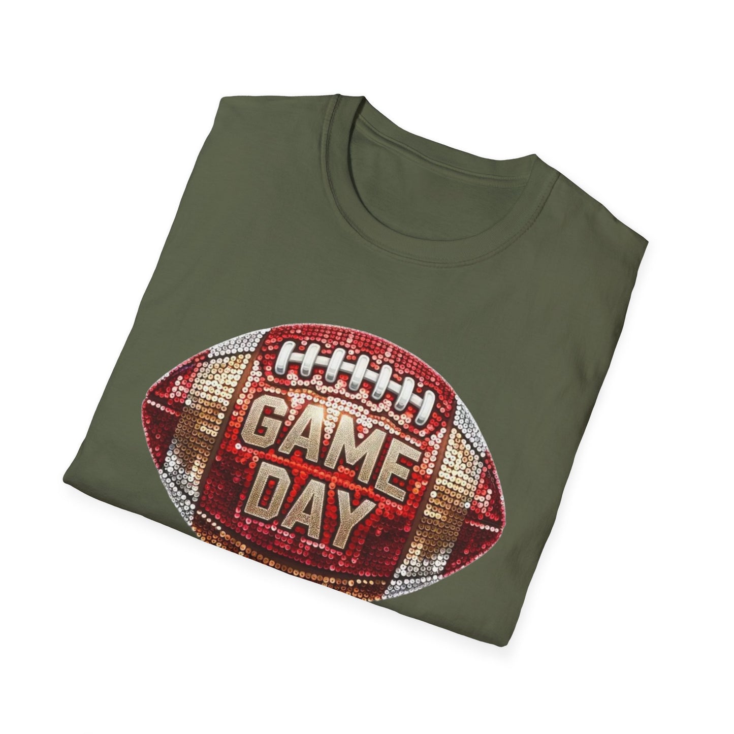 Game Day Unisex Softstyle T-Shirt | Perfect for Football Fans, Tailgating, Sport Events, Game Day Gatherings, Team Spirit Wear