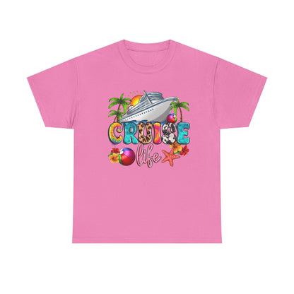 T-Shirt for Cruise Lovers and Thug Life Enthusiasts, Graphic Tee, Vacation Apparel, Trendy Unisex Top, Streetwear Style, Summer Fashion