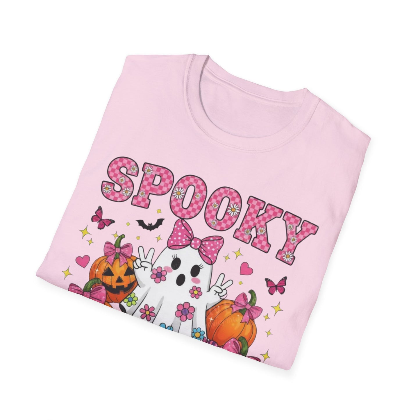 Spooky Vibes Unisex T-Shirt, Halloween Tee, Fun Costume Shirt, Ghost Design Shirt, Fall Fashion, Ghouls Love