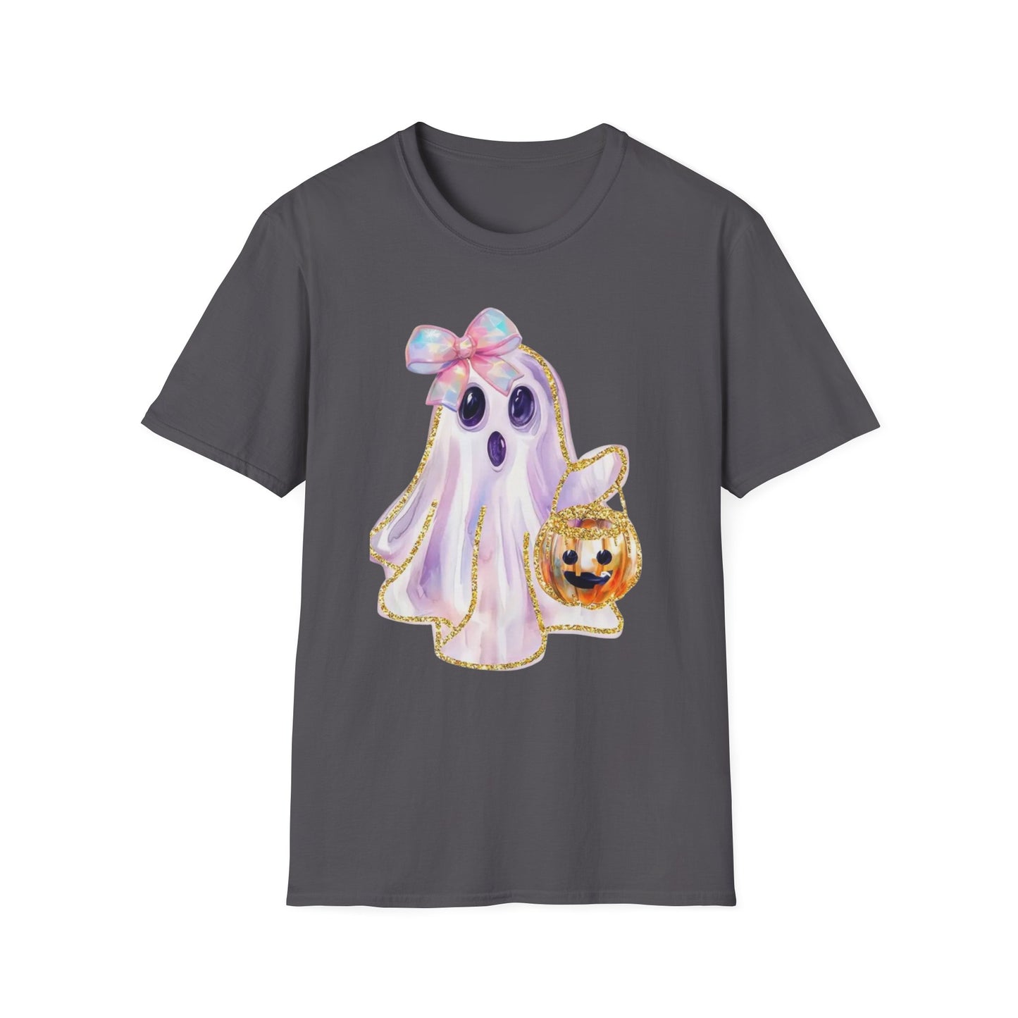 Adorable Ghost Graphic Tee: Halloween Costume, Cute Tee, Spooky Shirt, Kids T-Shirt, Ghost Lover Gift