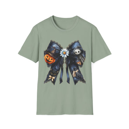 Ghostly Pumpkin Patch T-Shirt | Fall Fashion, Halloween Apparel, Unisex Tee, Cute Ghost Design, Cozy Outfit