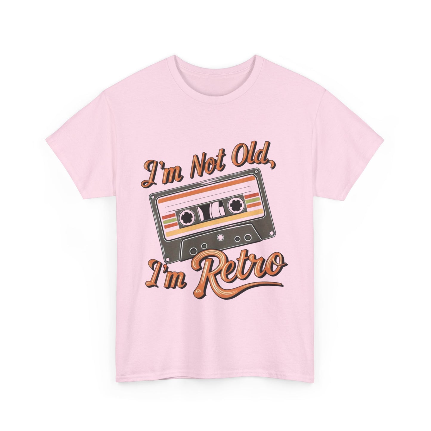 Retro Tee: I'm Not Old, I'm Retro T-Shirt for Vintage Lovers, Gifts, Casual Wear, 80s Theme Party