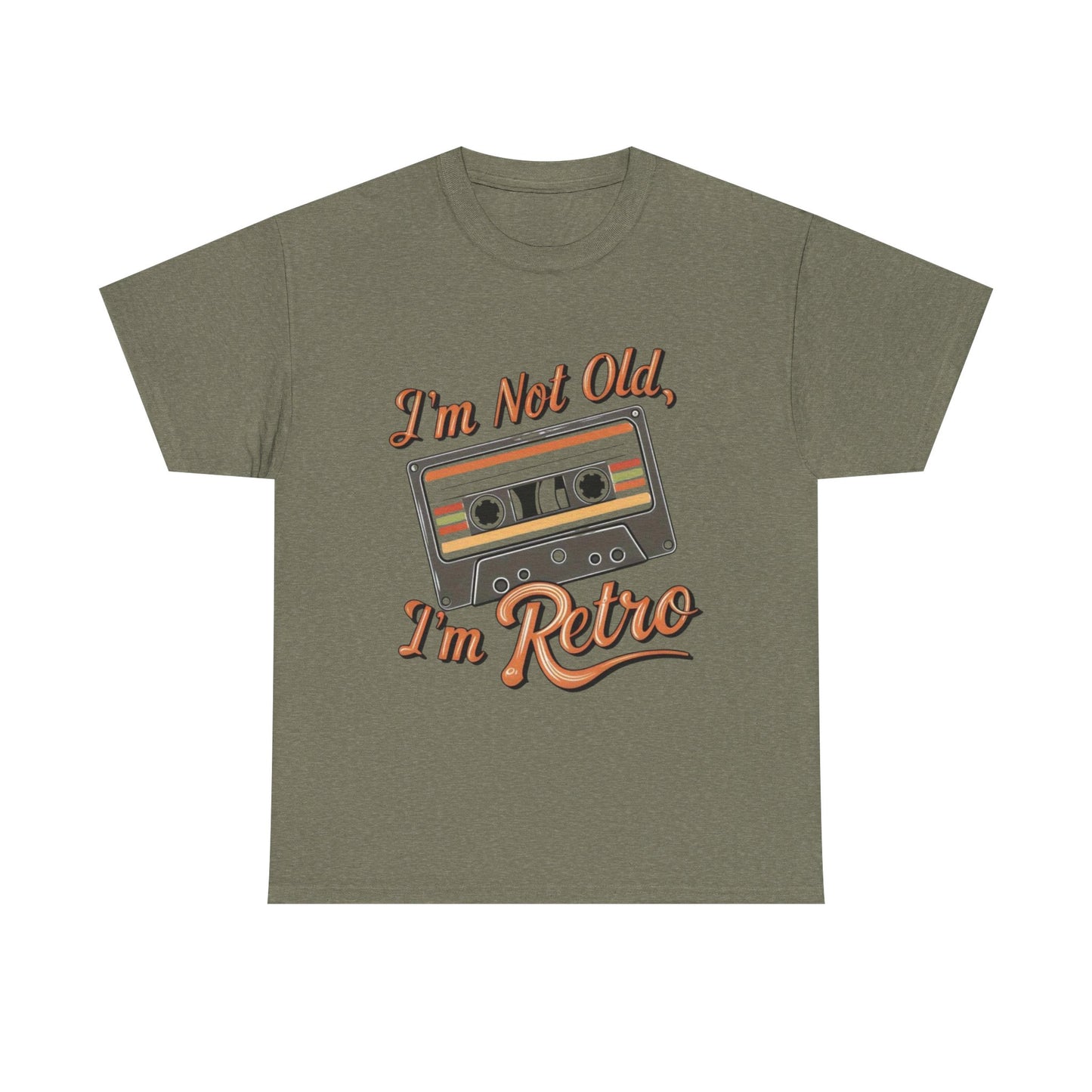 Retro Tee: I'm Not Old, I'm Retro T-Shirt for Vintage Lovers, Gifts, Casual Wear, 80s Theme Party