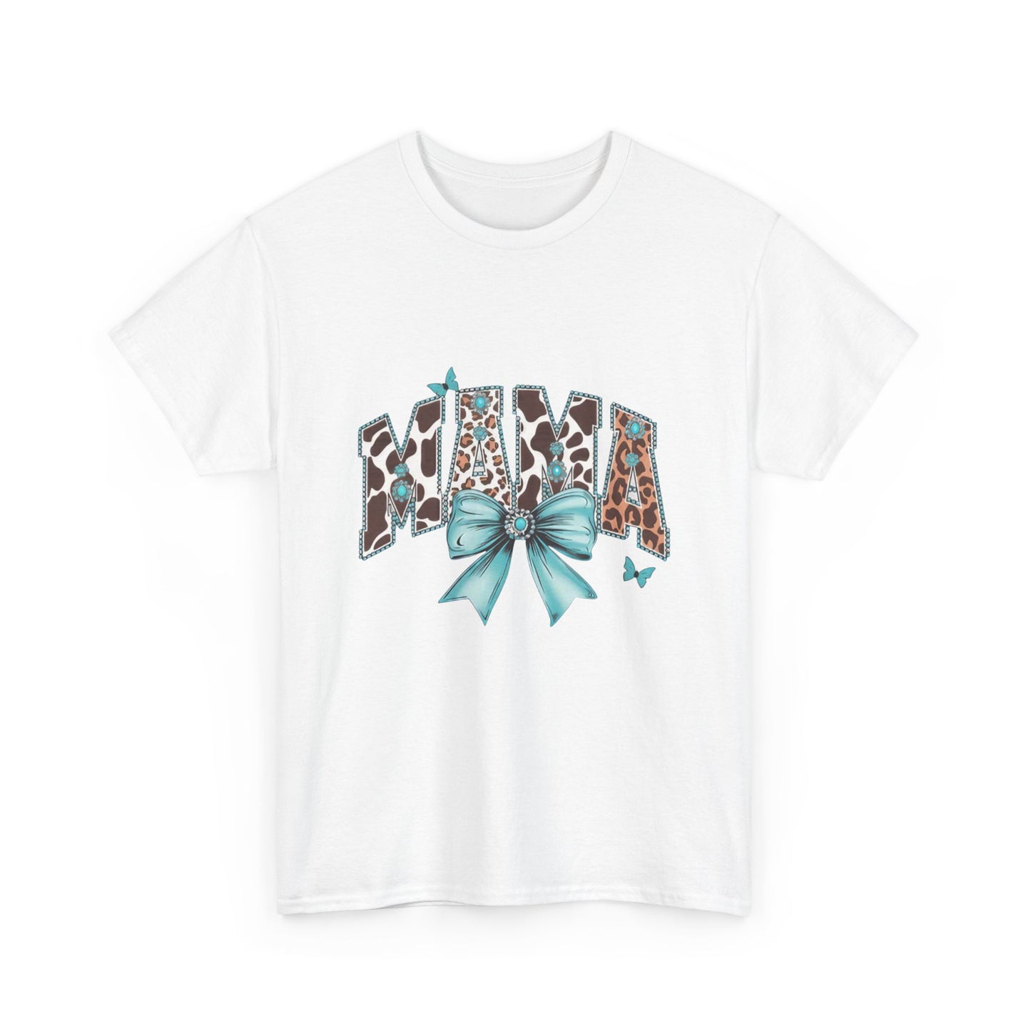 Mom Life Unisex Heavy Cotton Tee | Gift for Moms, Birthday Tee, Cute Mom Shirt, Casual Wear, Family Gatherings