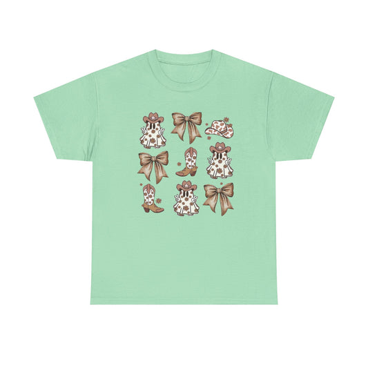 Charming Vintage-Inspired Unisex Heavy Cotton Tee, Cute Graphic T-Shirt, Stylish Casual Wear, Gift for Her, Birthday Shirt, Holiday Tee