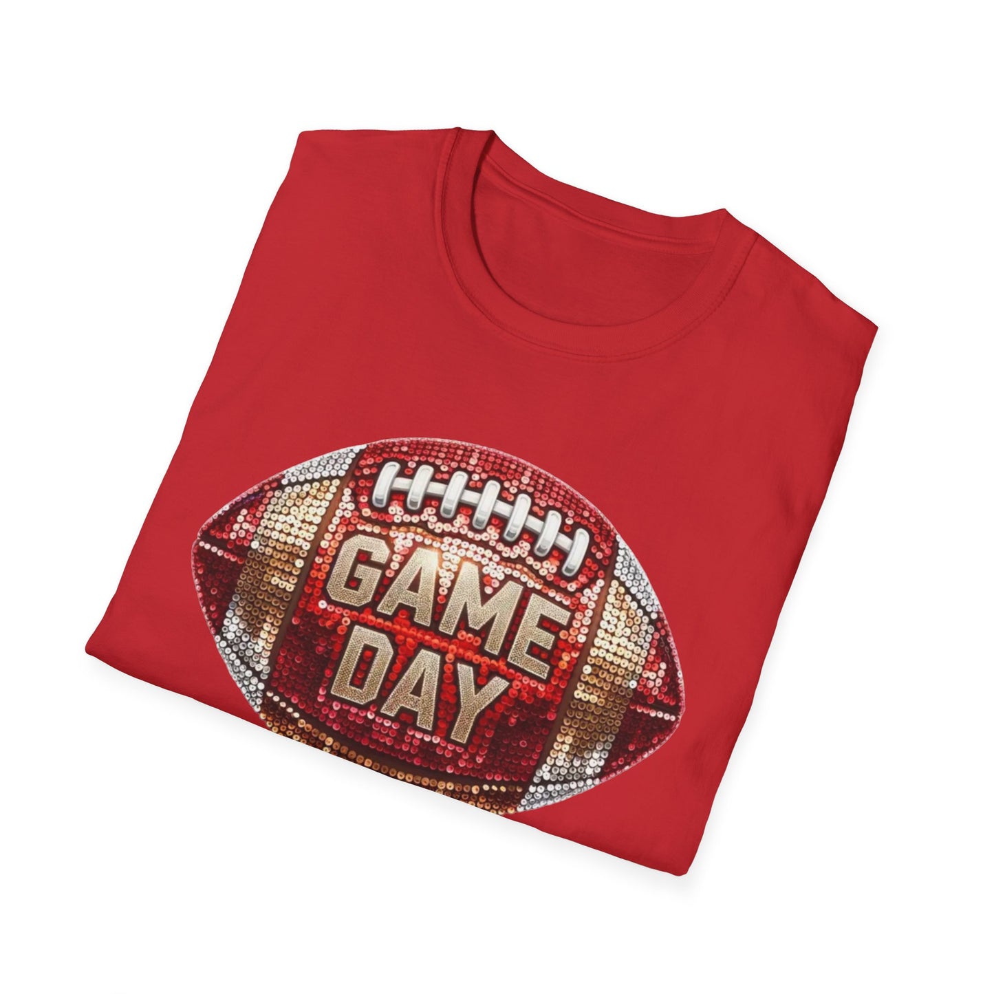 Game Day Unisex Softstyle T-Shirt | Perfect for Football Fans, Tailgating, Sport Events, Game Day Gatherings, Team Spirit Wear