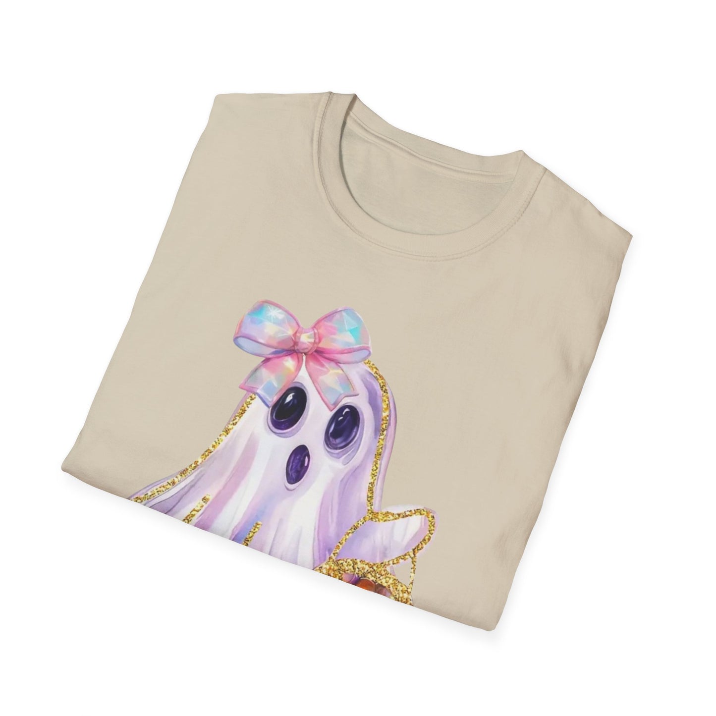 Adorable Ghost Graphic Tee: Halloween Costume, Cute Tee, Spooky Shirt, Kids T-Shirt, Ghost Lover Gift