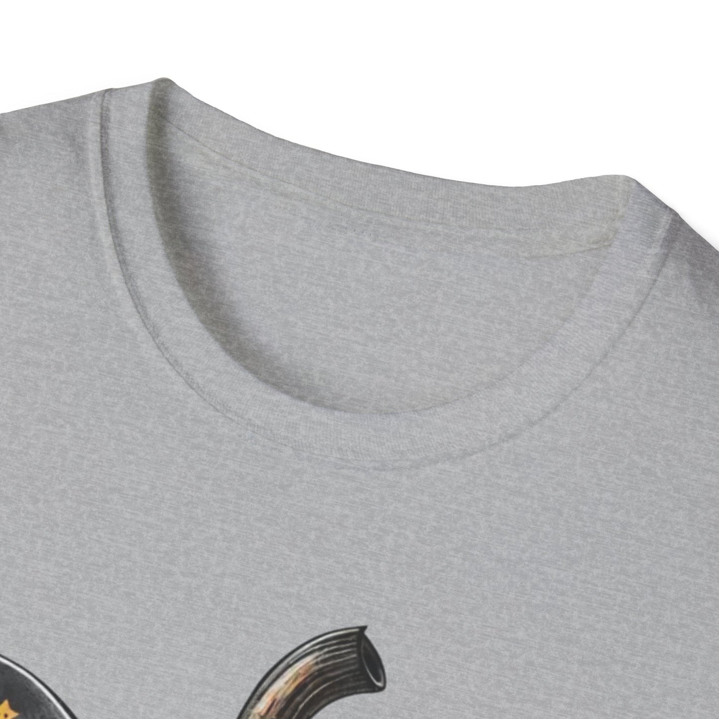 Festive Pumpkin Unisex Softstyle T-Shirt, Fall Fashion Tee, Halloween Shirt, Casual Autumn Wear, Seasonal Gift