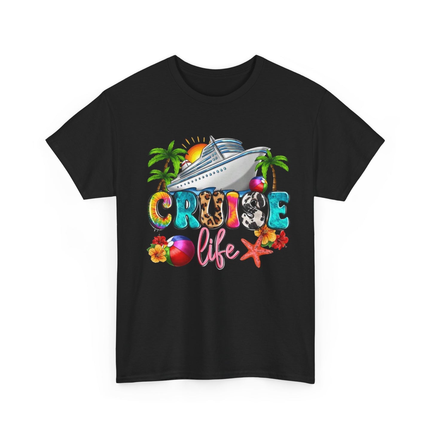 T-Shirt for Cruise Lovers and Thug Life Enthusiasts, Graphic Tee, Vacation Apparel, Trendy Unisex Top, Streetwear Style, Summer Fashion