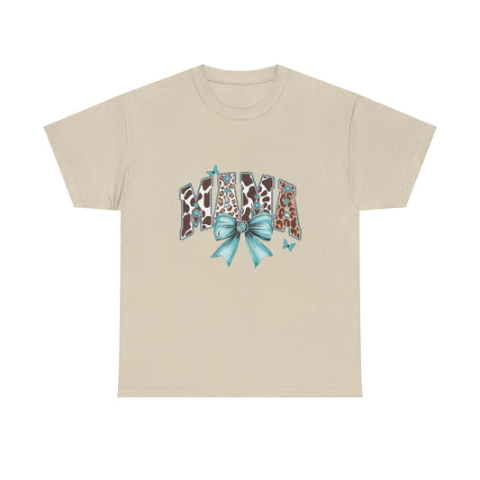 Mom Life Unisex Heavy Cotton Tee | Gift for Moms, Birthday Tee, Cute Mom Shirt, Casual Wear, Family Gatherings