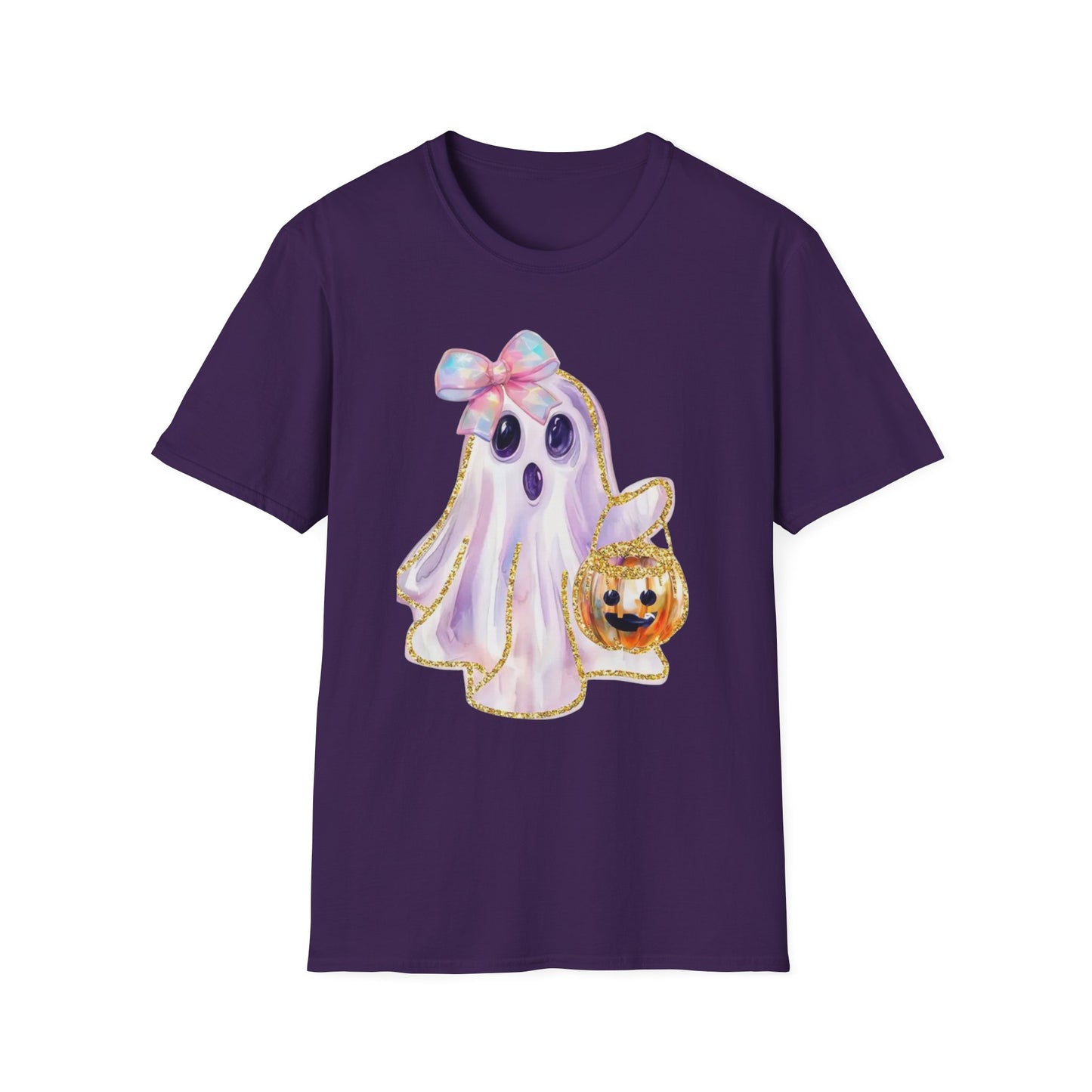 Adorable Ghost Graphic Tee: Halloween Costume, Cute Tee, Spooky Shirt, Kids T-Shirt, Ghost Lover Gift
