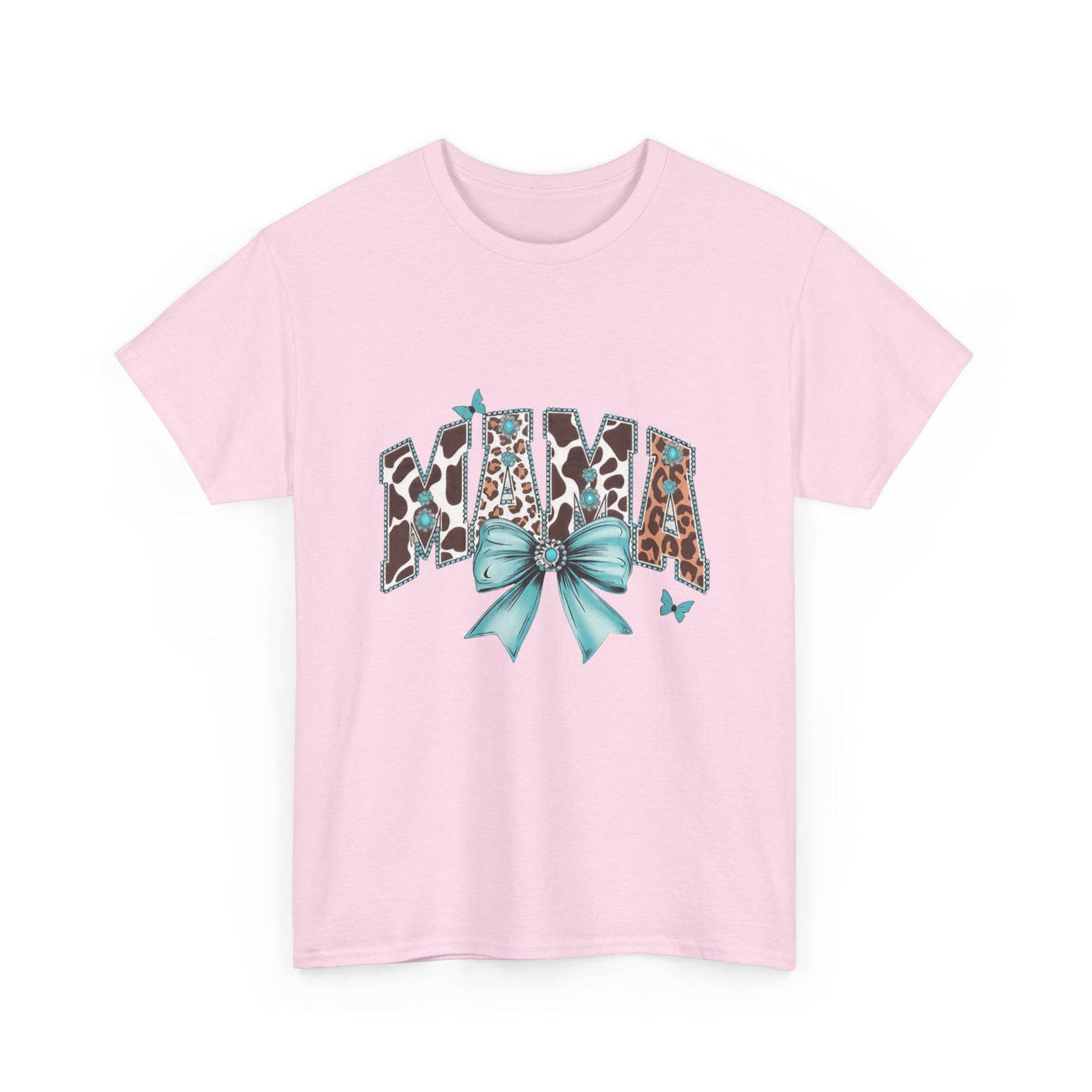 Mom Life Unisex Heavy Cotton Tee | Gift for Moms, Birthday Tee, Cute Mom Shirt, Casual Wear, Family Gatherings