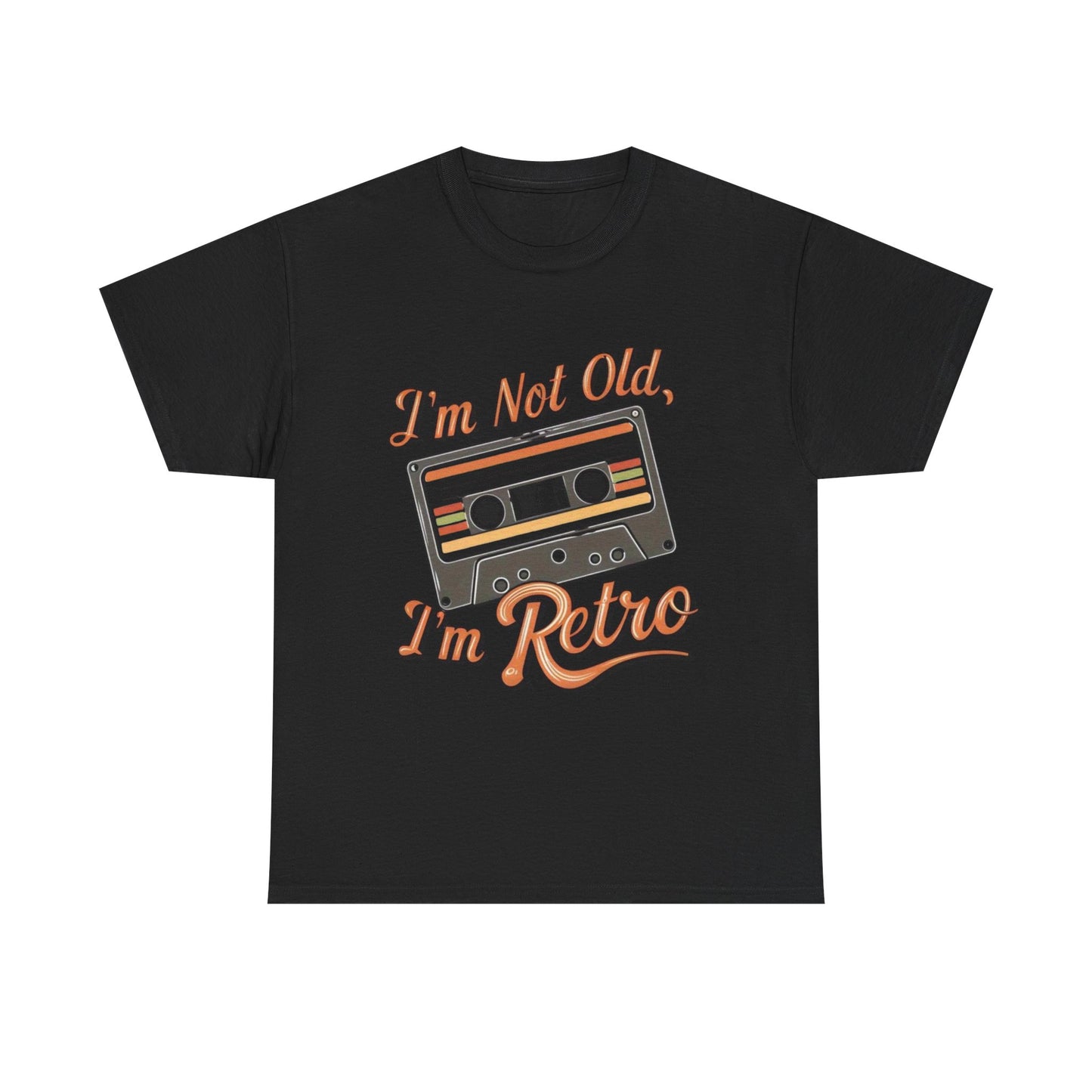 Retro Tee: I'm Not Old, I'm Retro T-Shirt for Vintage Lovers, Gifts, Casual Wear, 80s Theme Party