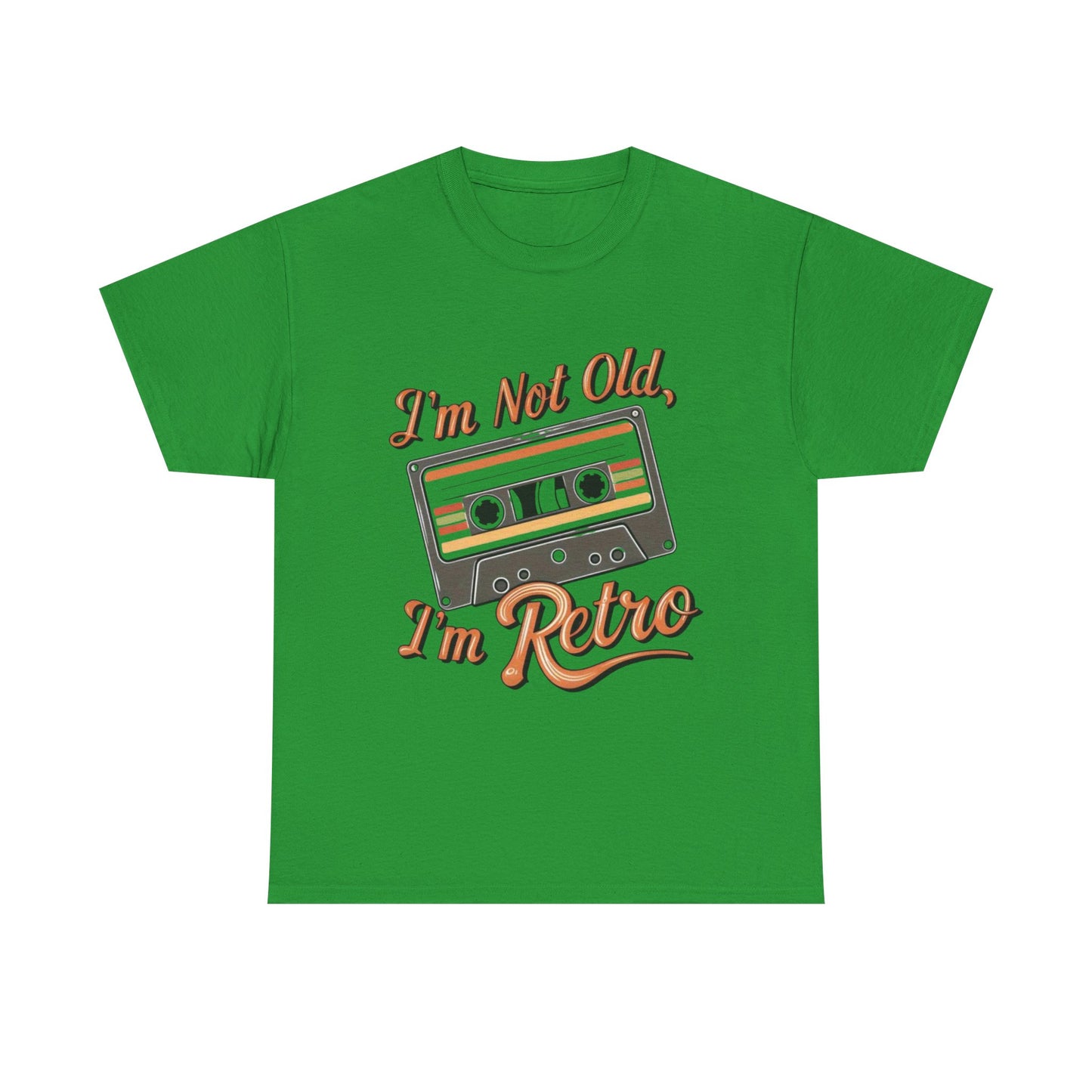 Retro Tee: I'm Not Old, I'm Retro T-Shirt for Vintage Lovers, Gifts, Casual Wear, 80s Theme Party