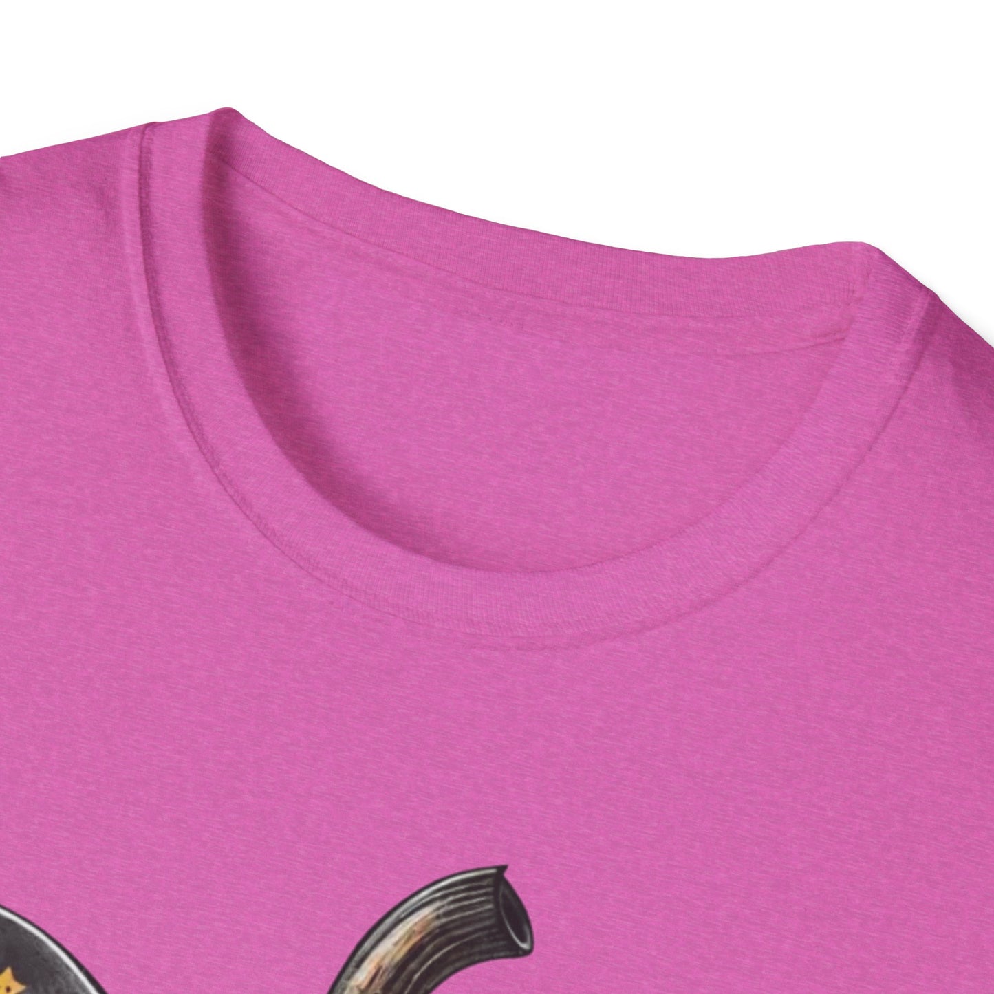 Festive Pumpkin Unisex Softstyle T-Shirt, Fall Fashion Tee, Halloween Shirt, Casual Autumn Wear, Seasonal Gift