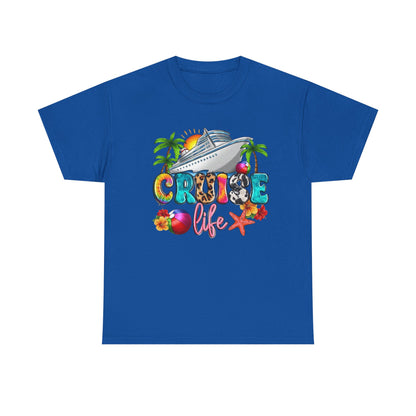 T-Shirt for Cruise Lovers and Thug Life Enthusiasts, Graphic Tee, Vacation Apparel, Trendy Unisex Top, Streetwear Style, Summer Fashion