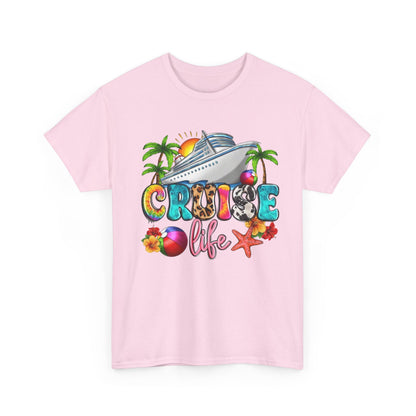 T-Shirt for Cruise Lovers and Thug Life Enthusiasts, Graphic Tee, Vacation Apparel, Trendy Unisex Top, Streetwear Style, Summer Fashion