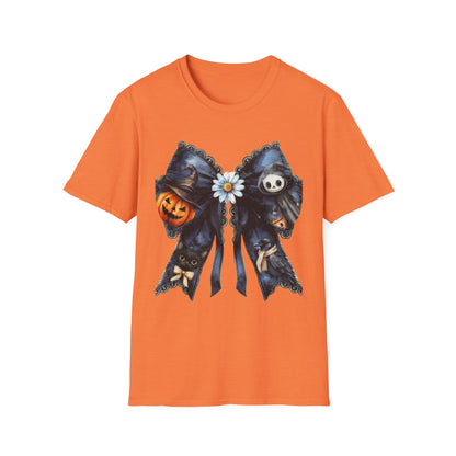 Ghostly Pumpkin Patch T-Shirt | Fall Fashion, Halloween Apparel, Unisex Tee, Cute Ghost Design, Cozy Outfit