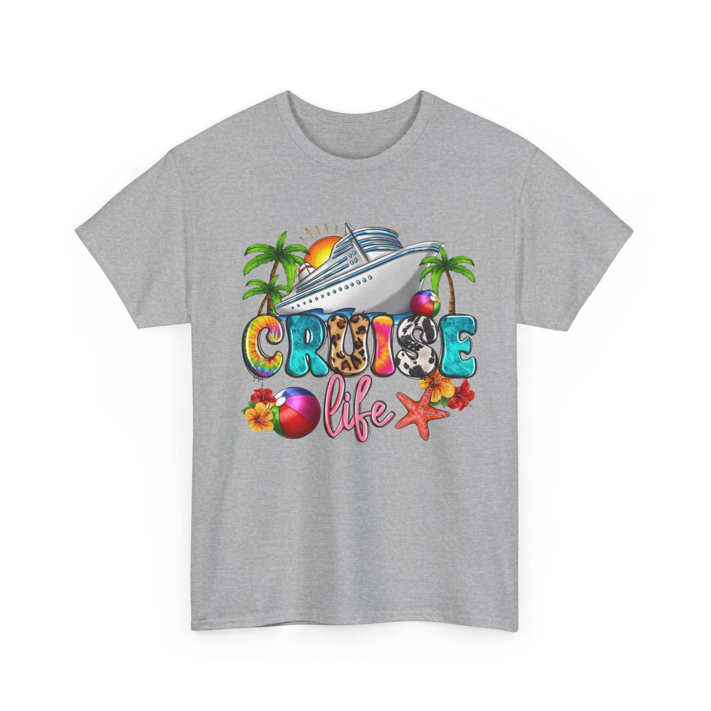 T-Shirt for Cruise Lovers and Thug Life Enthusiasts, Graphic Tee, Vacation Apparel, Trendy Unisex Top, Streetwear Style, Summer Fashion