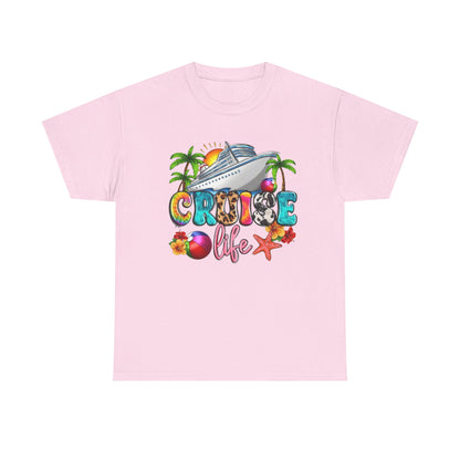 T-Shirt for Cruise Lovers and Thug Life Enthusiasts, Graphic Tee, Vacation Apparel, Trendy Unisex Top, Streetwear Style, Summer Fashion