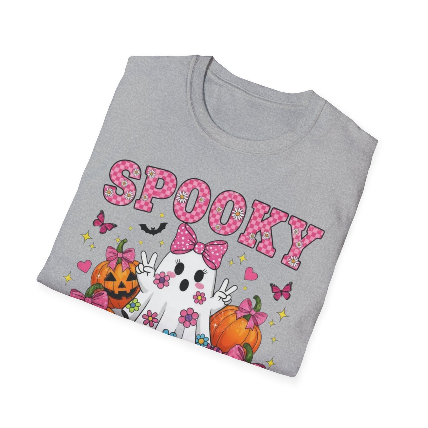 Spooky Vibes Unisex T-Shirt, Halloween Tee, Fun Costume Shirt, Ghost Design Shirt, Fall Fashion, Ghouls Love