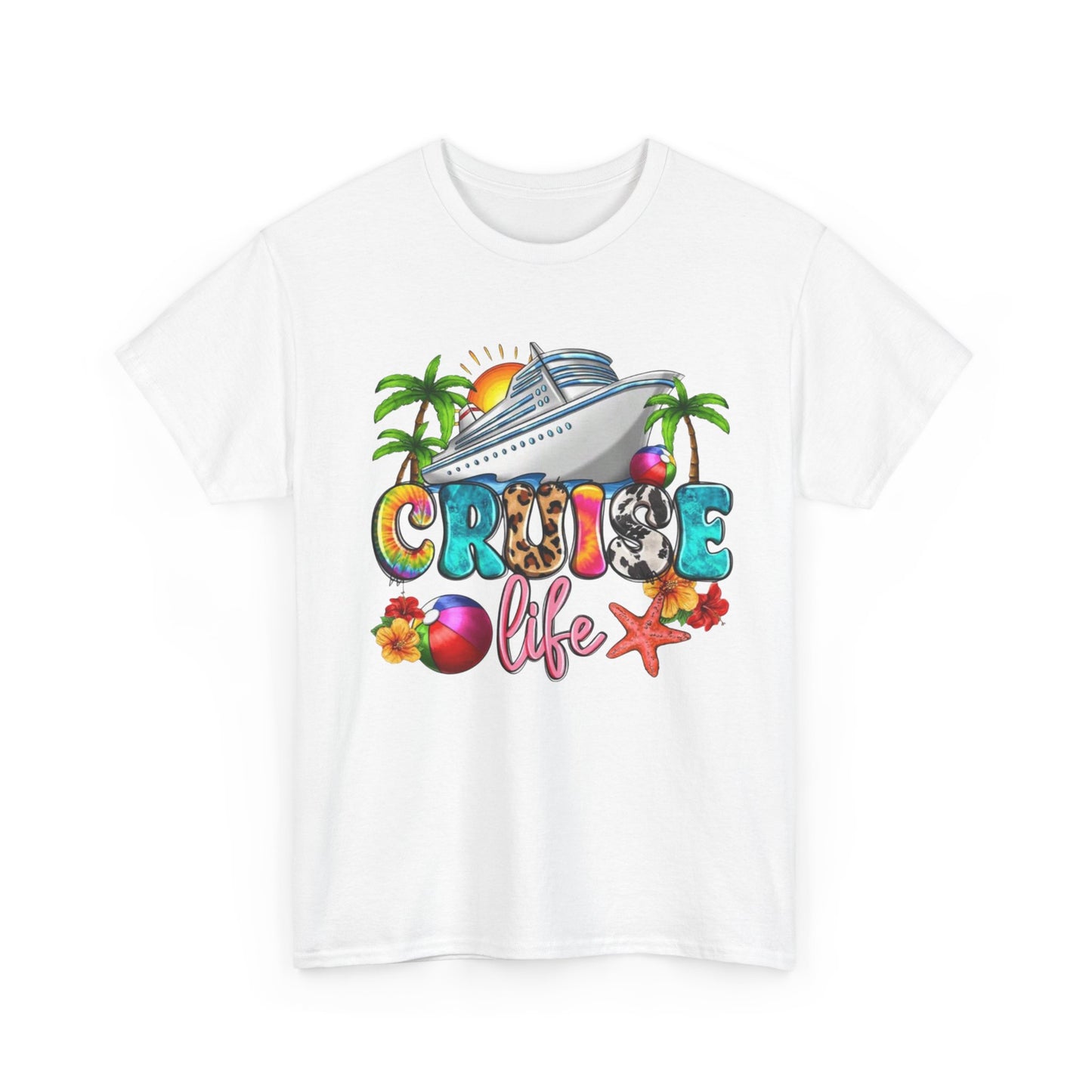 T-Shirt for Cruise Lovers and Thug Life Enthusiasts, Graphic Tee, Vacation Apparel, Trendy Unisex Top, Streetwear Style, Summer Fashion