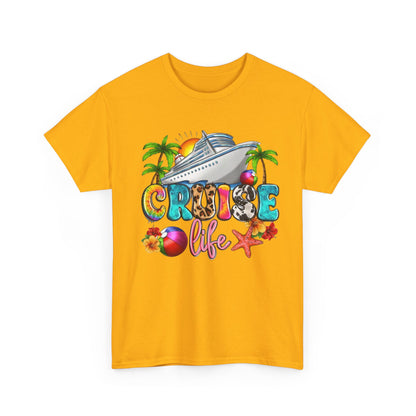 T-Shirt for Cruise Lovers and Thug Life Enthusiasts, Graphic Tee, Vacation Apparel, Trendy Unisex Top, Streetwear Style, Summer Fashion