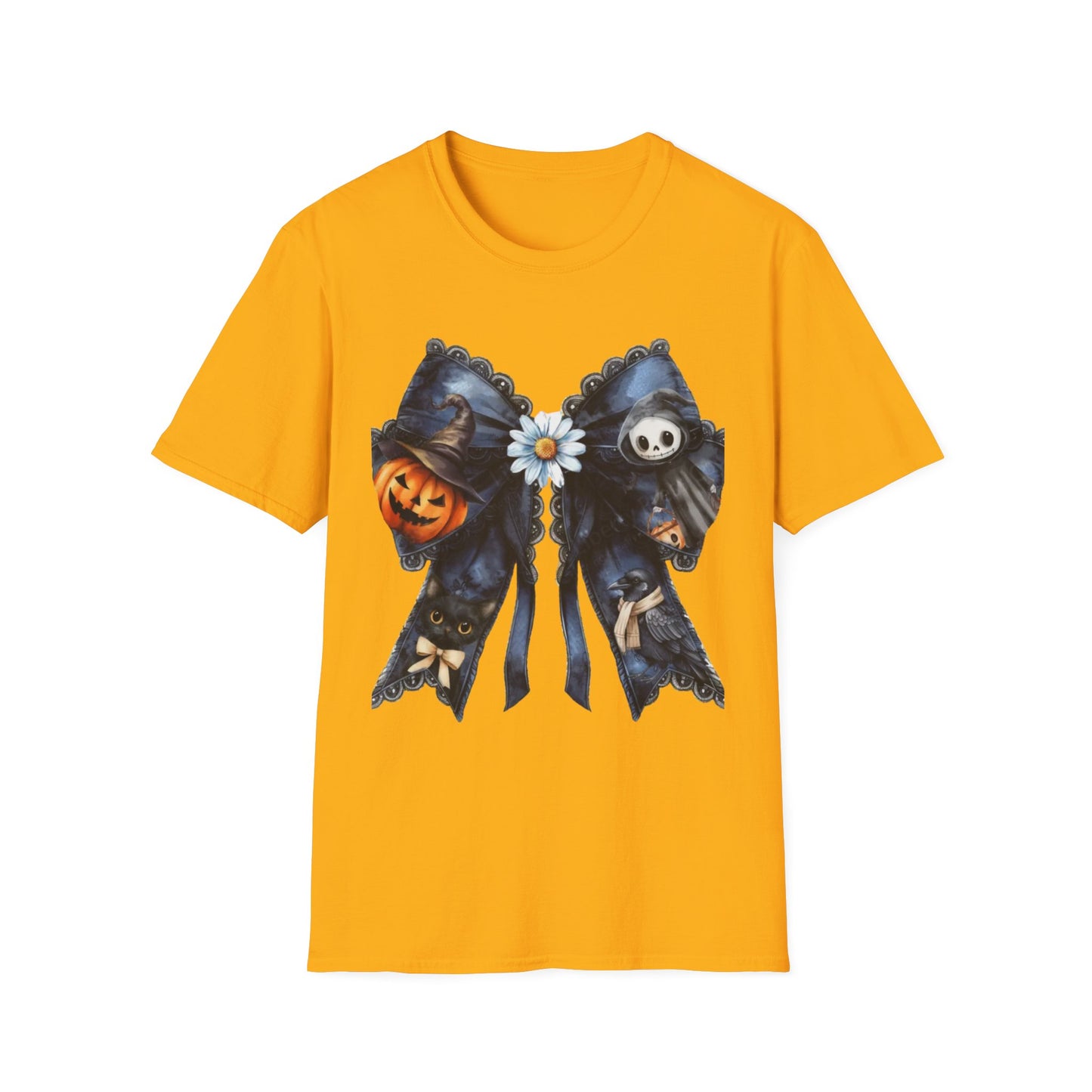 Ghostly Pumpkin Patch T-Shirt | Fall Fashion, Halloween Apparel, Unisex Tee, Cute Ghost Design, Cozy Outfit