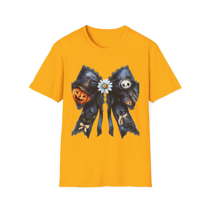 Ghostly Pumpkin Patch T-Shirt | Fall Fashion, Halloween Apparel, Unisex Tee, Cute Ghost Design, Cozy Outfit