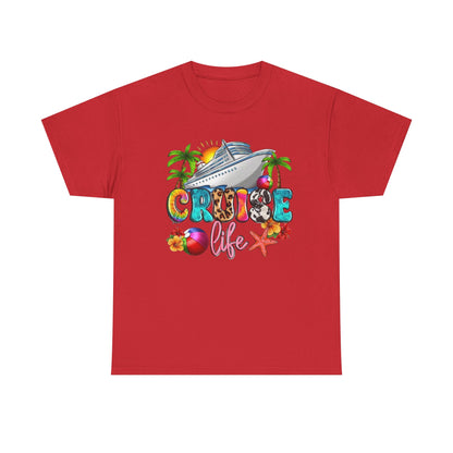 T-Shirt for Cruise Lovers and Thug Life Enthusiasts, Graphic Tee, Vacation Apparel, Trendy Unisex Top, Streetwear Style, Summer Fashion