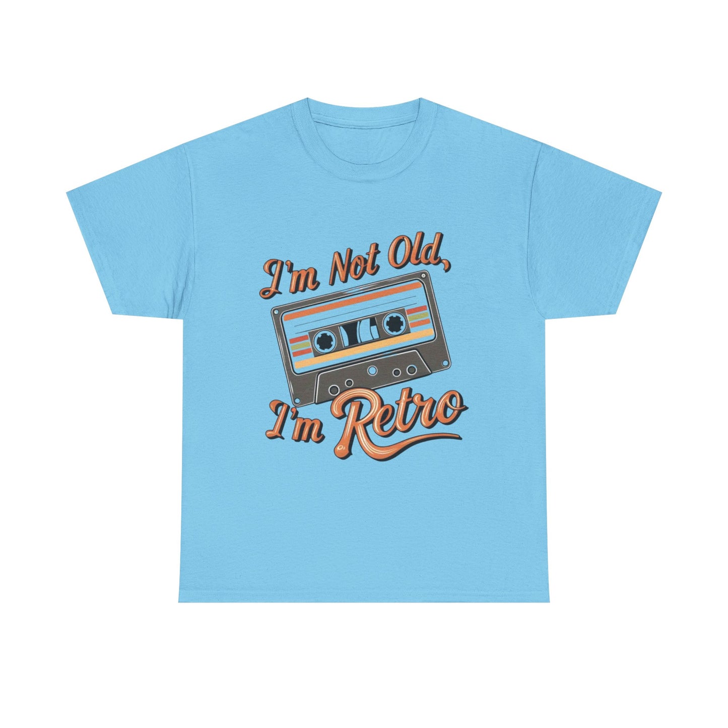 Retro Tee: I'm Not Old, I'm Retro T-Shirt for Vintage Lovers, Gifts, Casual Wear, 80s Theme Party