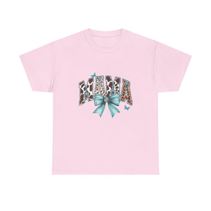 Mom Life Unisex Heavy Cotton Tee | Gift for Moms, Birthday Tee, Cute Mom Shirt, Casual Wear, Family Gatherings