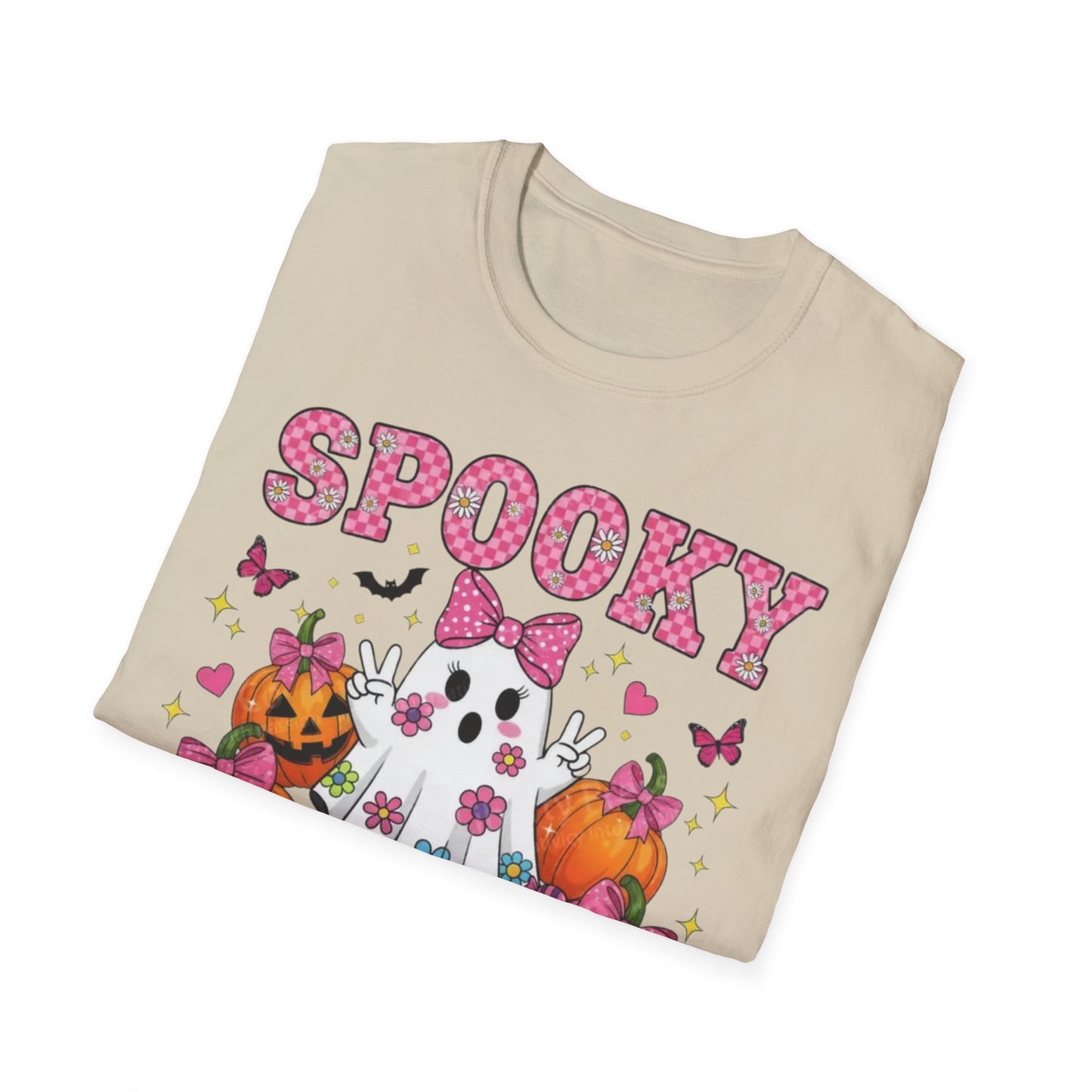 Spooky Vibes Unisex T-Shirt, Halloween Tee, Fun Costume Shirt, Ghost Design Shirt, Fall Fashion, Ghouls Love