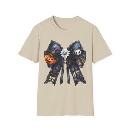 Ghostly Pumpkin Patch T-Shirt | Fall Fashion, Halloween Apparel, Unisex Tee, Cute Ghost Design, Cozy Outfit