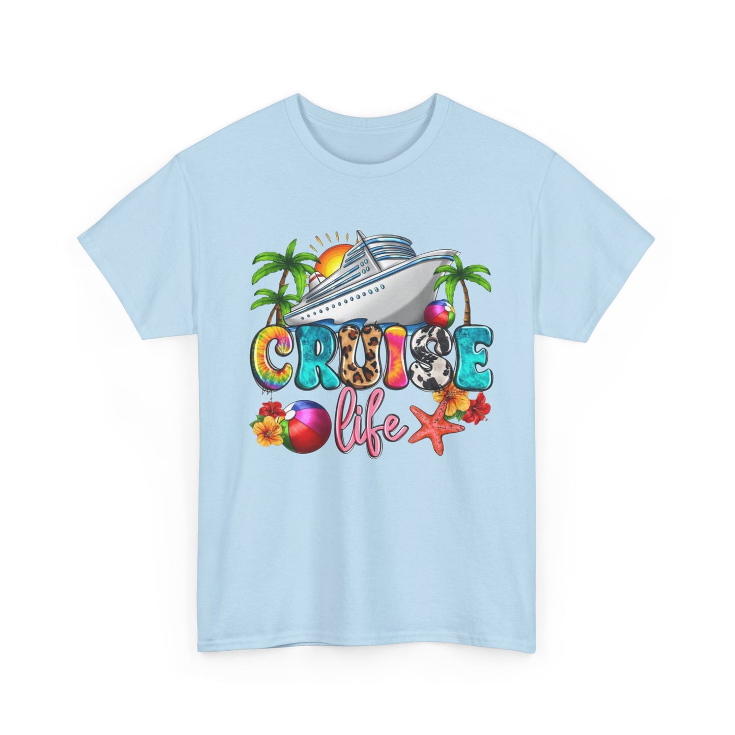 T-Shirt for Cruise Lovers and Thug Life Enthusiasts, Graphic Tee, Vacation Apparel, Trendy Unisex Top, Streetwear Style, Summer Fashion