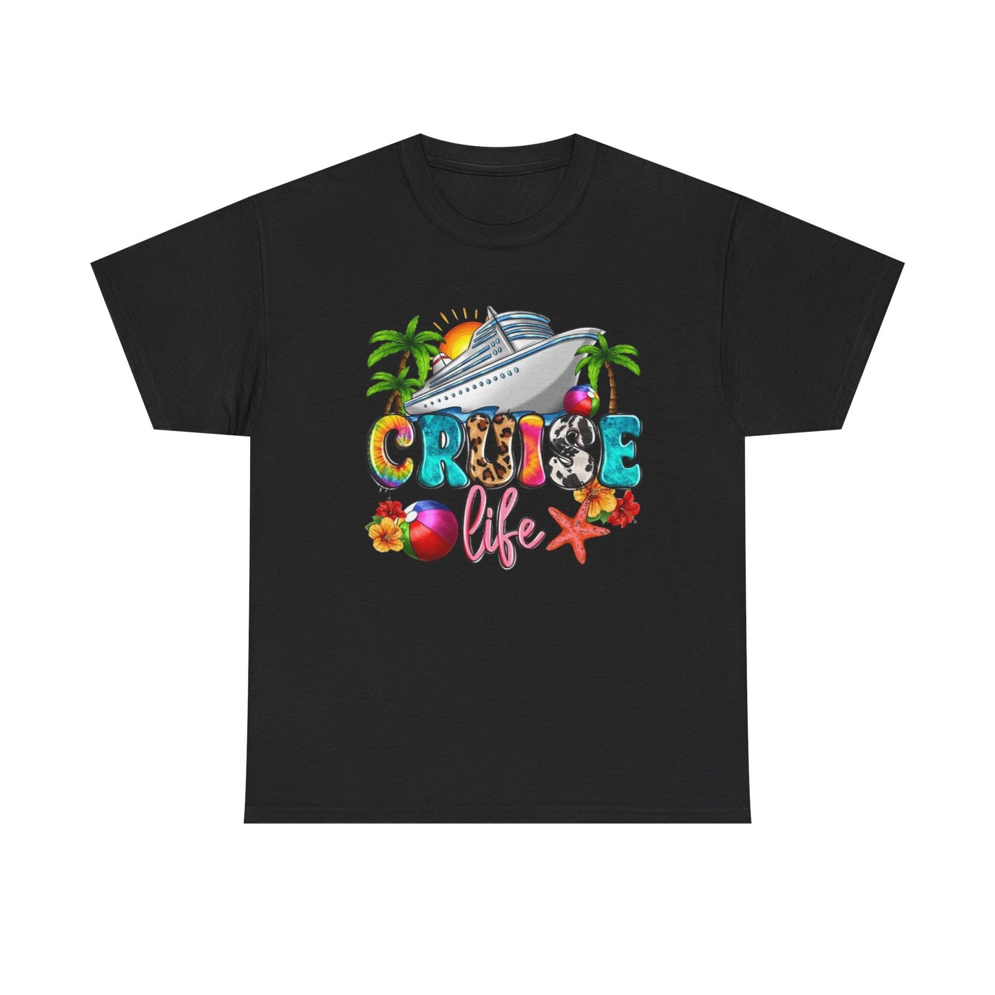 T-Shirt for Cruise Lovers and Thug Life Enthusiasts, Graphic Tee, Vacation Apparel, Trendy Unisex Top, Streetwear Style, Summer Fashion