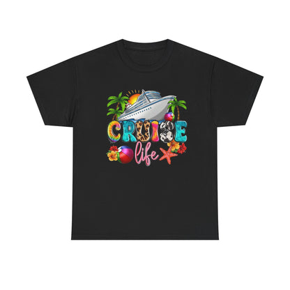T-Shirt for Cruise Lovers and Thug Life Enthusiasts, Graphic Tee, Vacation Apparel, Trendy Unisex Top, Streetwear Style, Summer Fashion