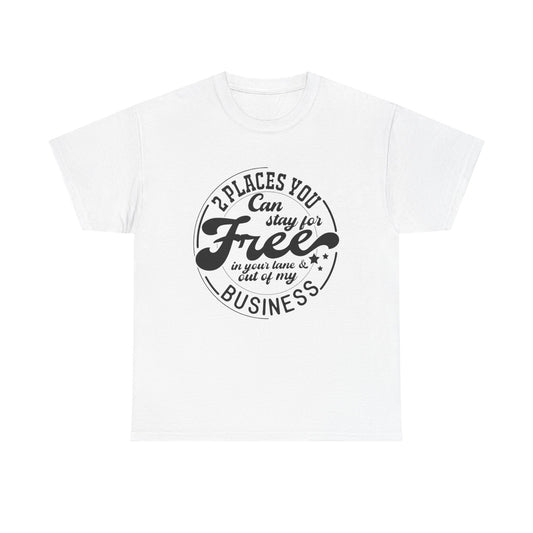Stay In Your Lane Tee Shirt
