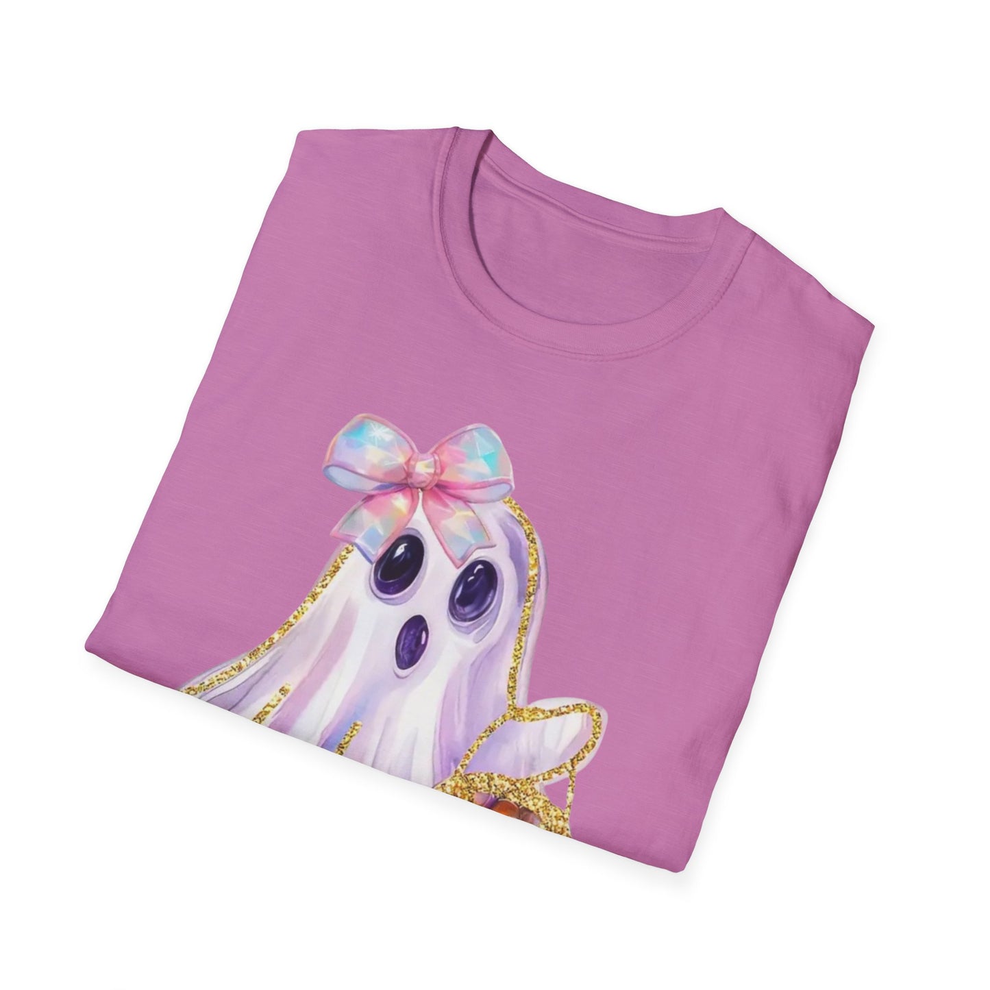 Adorable Ghost Graphic Tee: Halloween Costume, Cute Tee, Spooky Shirt, Kids T-Shirt, Ghost Lover Gift