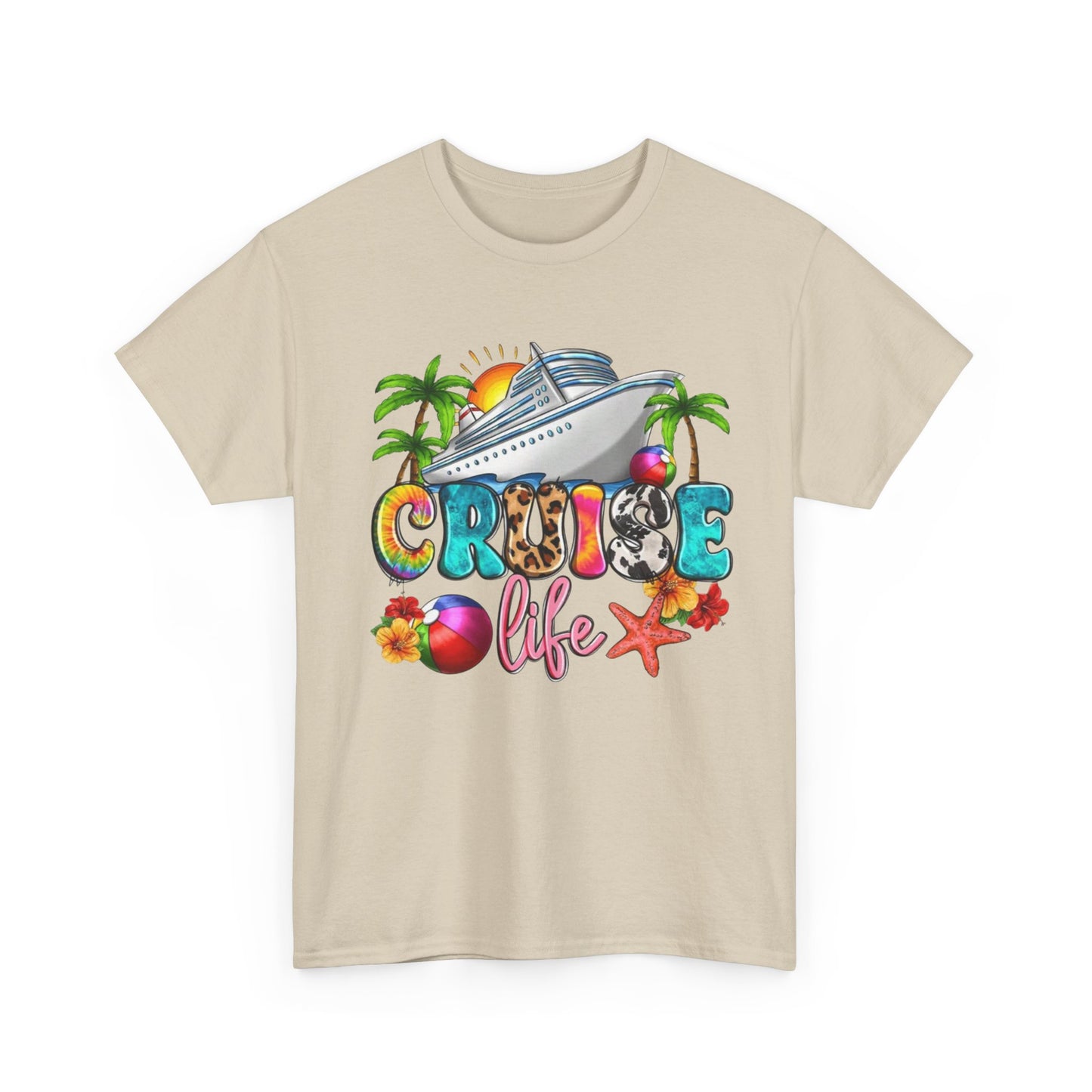 T-Shirt for Cruise Lovers and Thug Life Enthusiasts, Graphic Tee, Vacation Apparel, Trendy Unisex Top, Streetwear Style, Summer Fashion