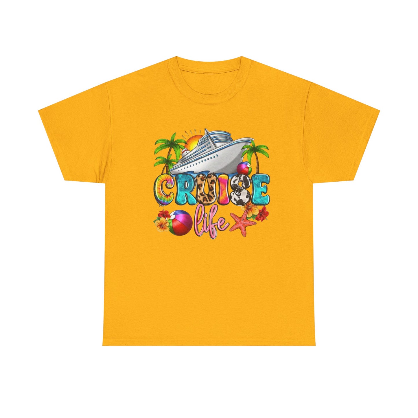 T-Shirt for Cruise Lovers and Thug Life Enthusiasts, Graphic Tee, Vacation Apparel, Trendy Unisex Top, Streetwear Style, Summer Fashion