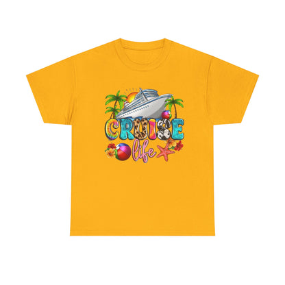 T-Shirt for Cruise Lovers and Thug Life Enthusiasts, Graphic Tee, Vacation Apparel, Trendy Unisex Top, Streetwear Style, Summer Fashion