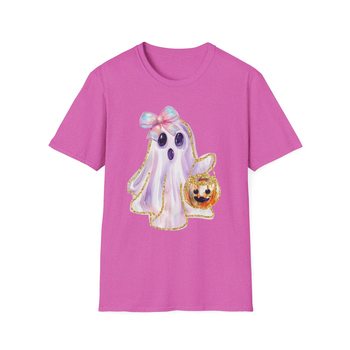 Adorable Ghost Graphic Tee: Halloween Costume, Cute Tee, Spooky Shirt, Kids T-Shirt, Ghost Lover Gift