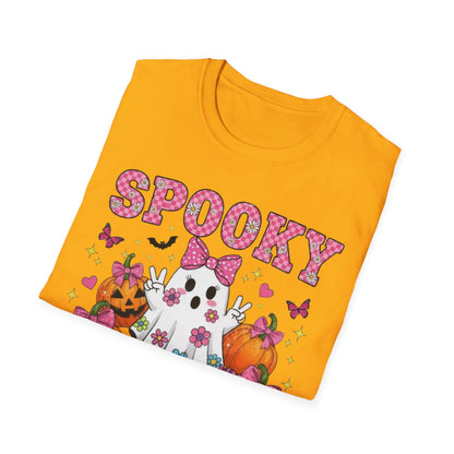 Spooky Vibes Unisex T-Shirt, Halloween Tee, Fun Costume Shirt, Ghost Design Shirt, Fall Fashion, Ghouls Love