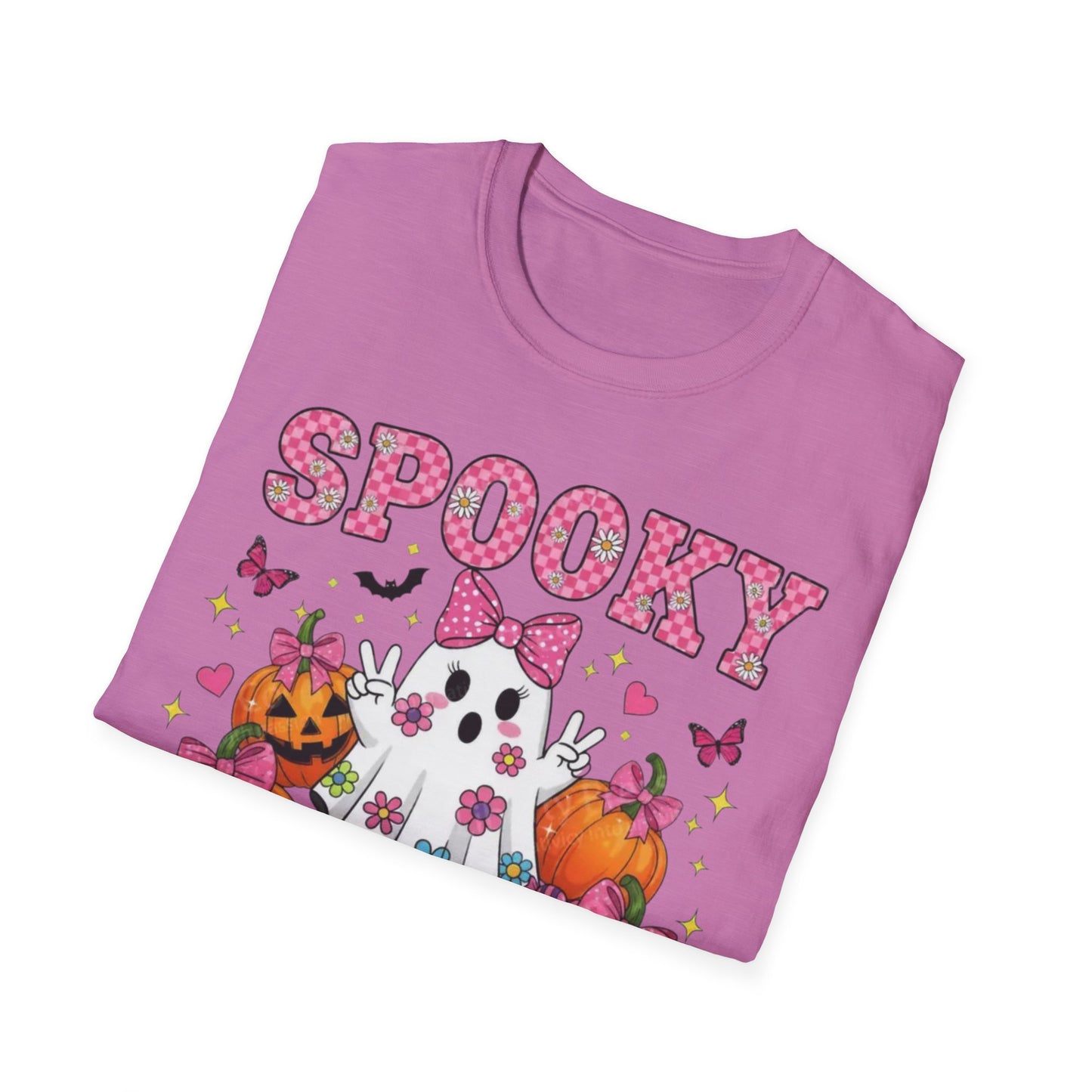 Spooky Vibes Unisex T-Shirt, Halloween Tee, Fun Costume Shirt, Ghost Design Shirt, Fall Fashion, Ghouls Love