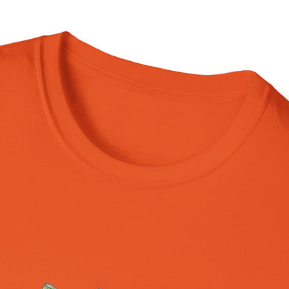 Halloween Ghost Unisex Softstyle T-Shirt, Spooky Tee, Fall Apparel, Pumpkin Shirt, Boo T-Shirt,Halloween Costume