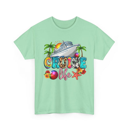 T-Shirt for Cruise Lovers and Thug Life Enthusiasts, Graphic Tee, Vacation Apparel, Trendy Unisex Top, Streetwear Style, Summer Fashion