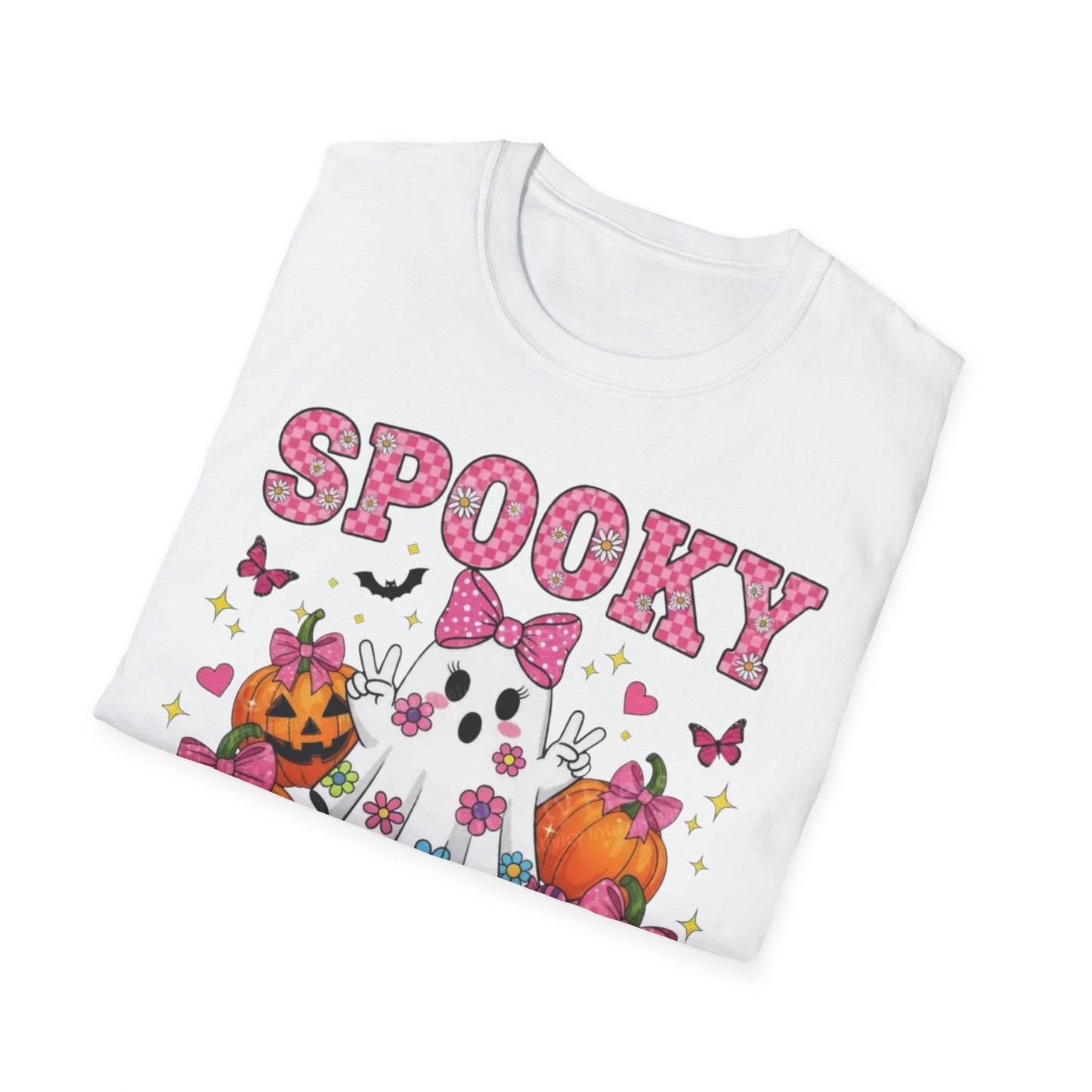 Spooky Vibes Unisex T-Shirt, Halloween Tee, Fun Costume Shirt, Ghost Design Shirt, Fall Fashion, Ghouls Love